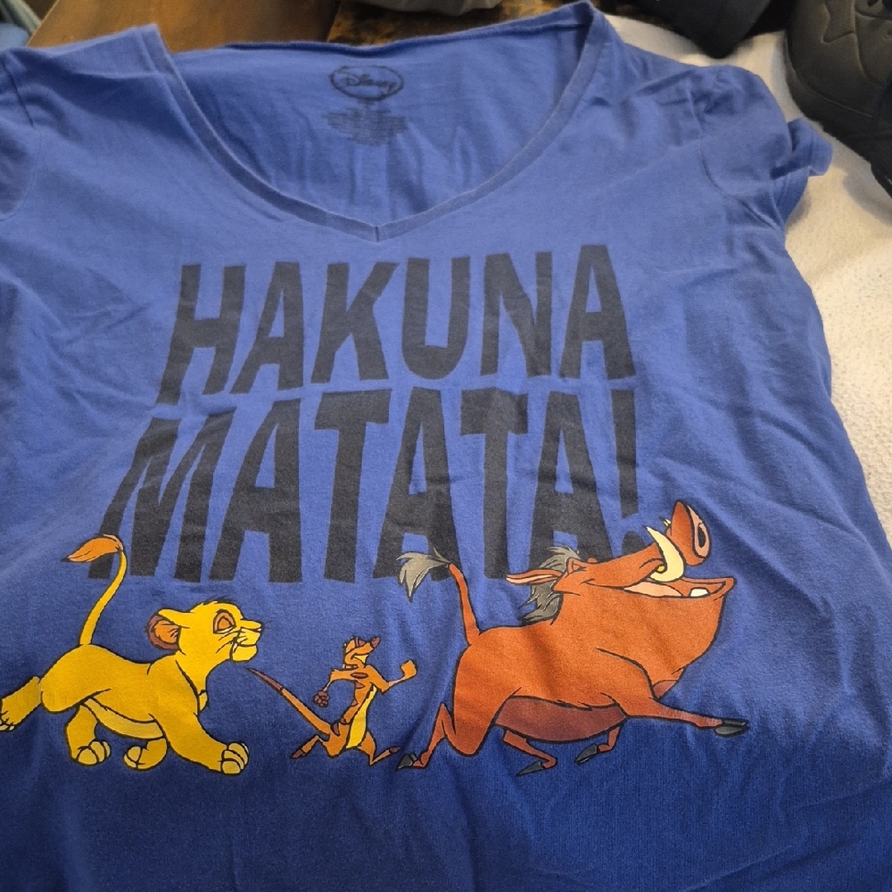 Disney Blue Hakuna Matata Kids Tee